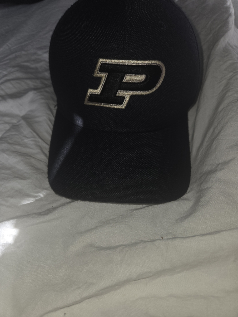 Nike Purdue Boilermakers Classic99 Dri-FIT Hat S/M Black Gold NCAA